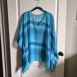 An ocean view blouse